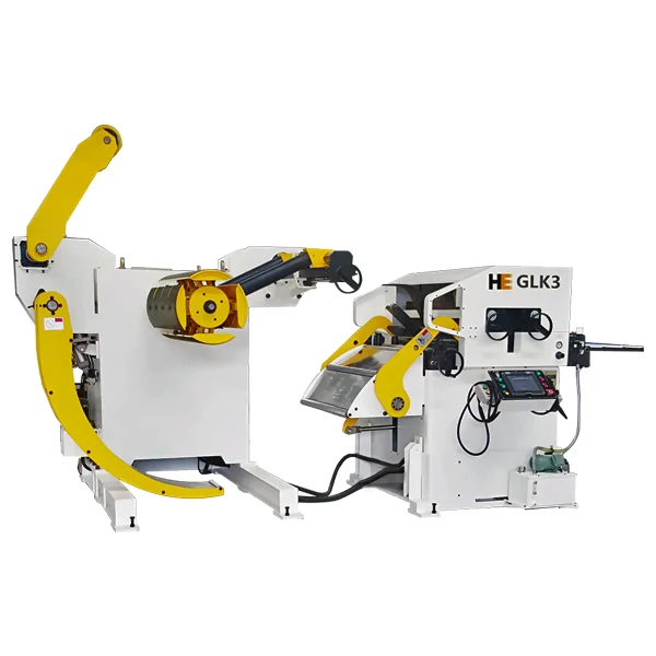 เครื่องคลายม้วน ดัดเรียบ ป้อนโลหะ