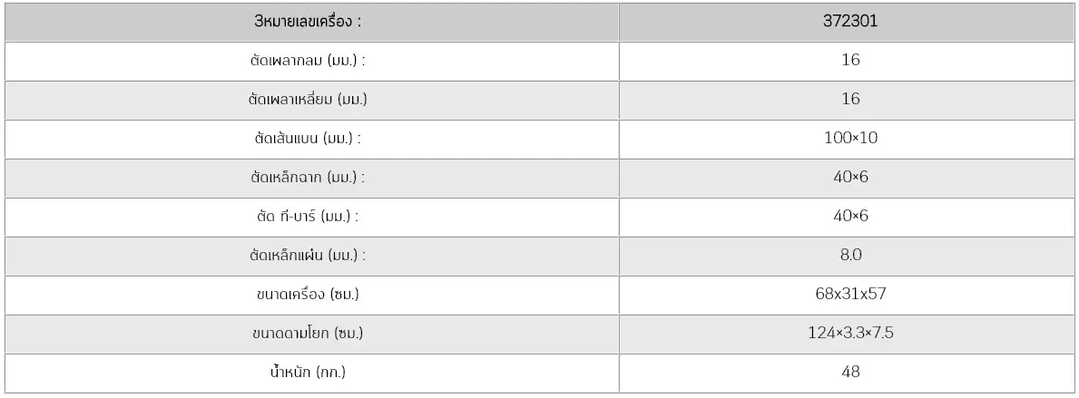 เครื่องตัดรวม รุ่น PBS-8 1 PBS 8