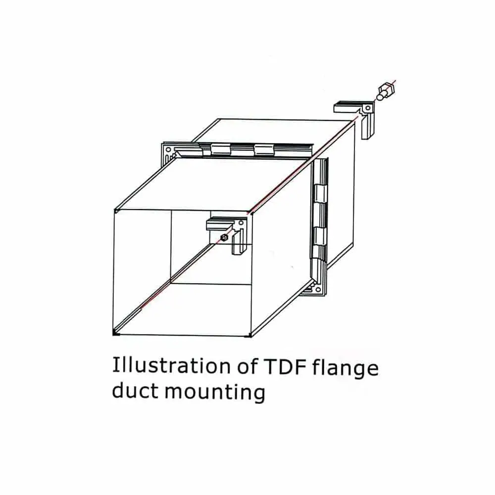 YC1380LTA TDF Flange