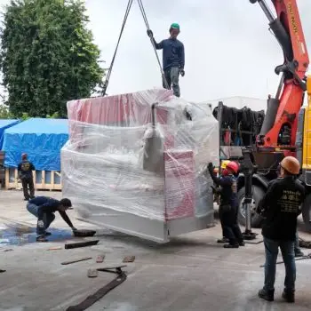 ติดตั้งเครื่องPRESS BRAKE รุ่น 67K-160T/3200 ณ บริษัทอารค์ แปซิฟิก สยาม ต.บ่อวิน อ.ศรีราชา จ.ชลบุรี